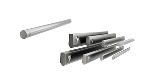 Grouser bars and round bars